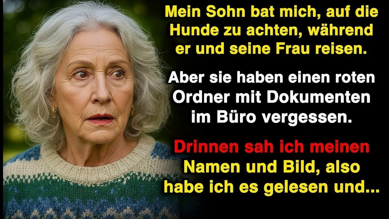 Der Krach aus dem Haus ließ mich zusammenfahren. Mein Hund Samson zitterte. Die Tür stand offen – ein Spalt. Drinnen lag eine Vase zerschlagen, Wasser breitete sich über das Parkett. Ich fluchte,...