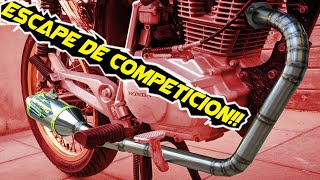 SISTEMA DE ESCAPE DE COMPETICION!!!|PRUEBAS|PERREMOTOVLOG