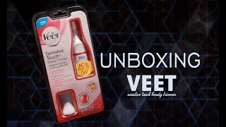 UNBOX VIDEO | ELECTRIC TRIMMER | LADIES BEAUTY | VEET SENSITIVE TOUCH BEAUTY TRIMMER