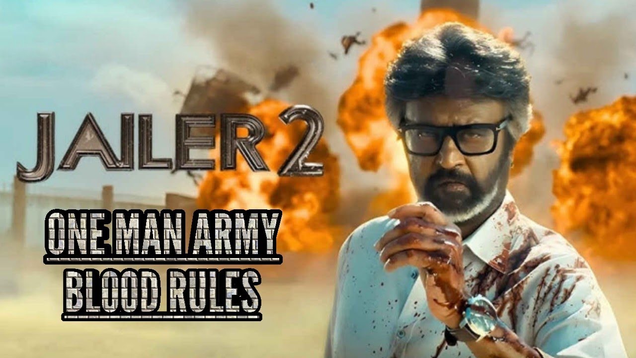 ONE MAN ARMY – BLOOD RULES - JAILER 2 - RAJINIKANTH - MOVIE NEW SONG. FAN MADE. 
