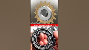 Bicycle freewheel mechanism 🚲👩‍🔧 #mechanical #engineering #animation #3d #cad 🔥