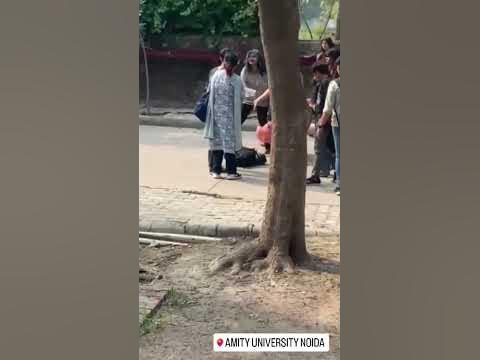 Fight inside Amity University Noida #viral #ytshorts #fight #amity # ...