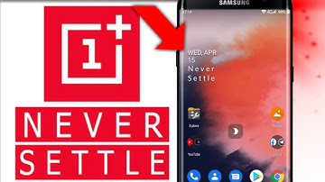 Get OnePlus Never Settle Widget on any Android device | No Root