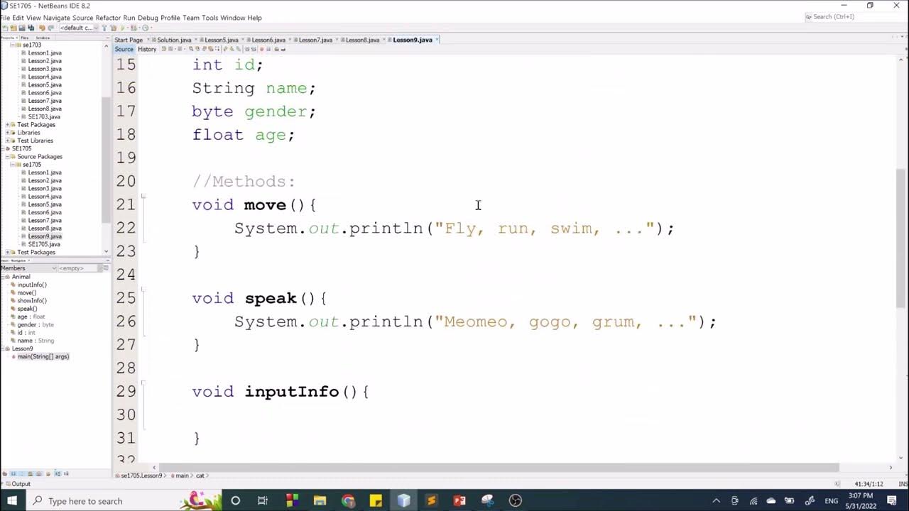 Java-SE1712: Slot 7-8. Class & Object, Constructor, từ khóa this ...