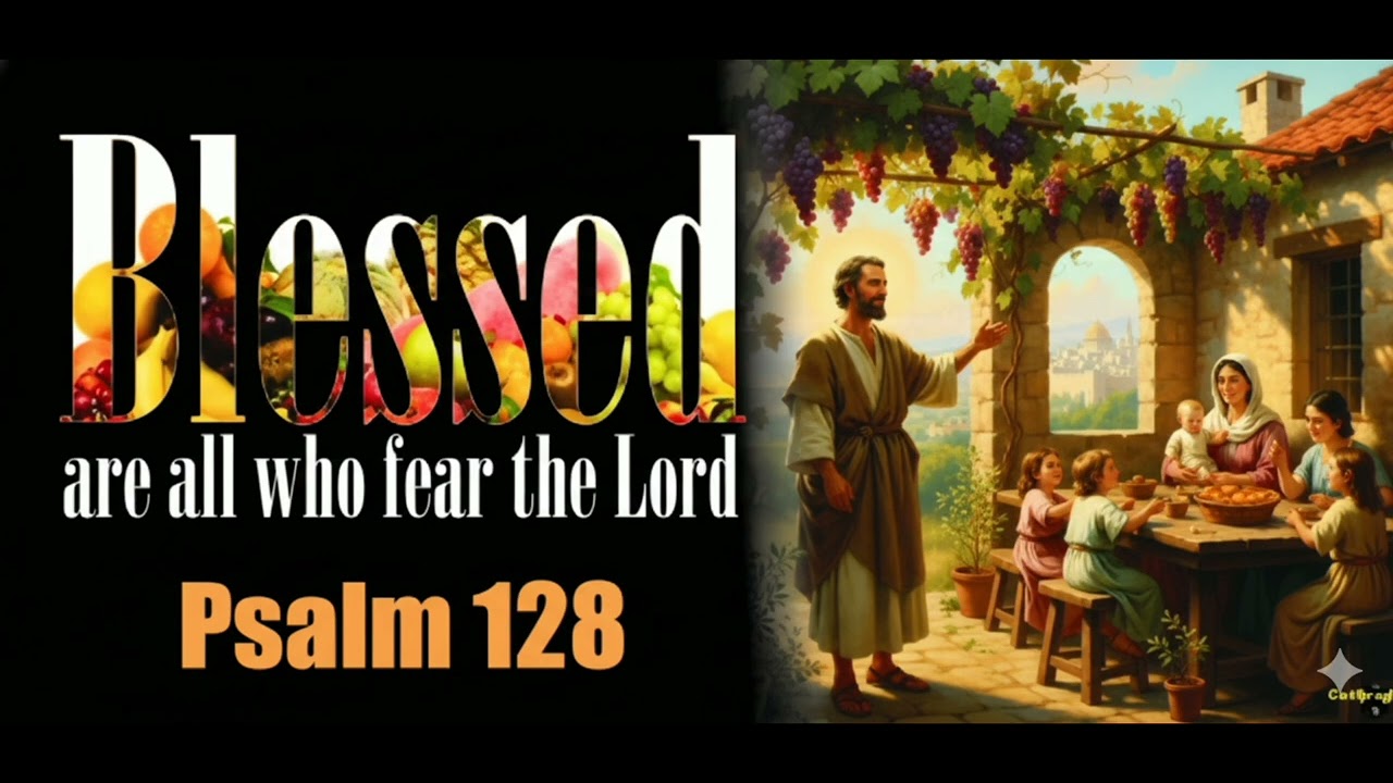 Blessed are all who fear the Lord|Psalm 128|Lyrics in description|Get Ready|Thomas P|Christian Song