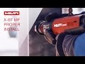 DEMO of proper installation of Hilti's threaded stud X-BT