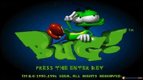Bug! gameplay (PC Game, 1995)