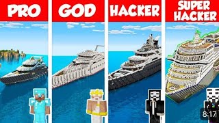 Boat Build made in Minecraft ll new Minecraft hack ll new Mayth ll #minecraft