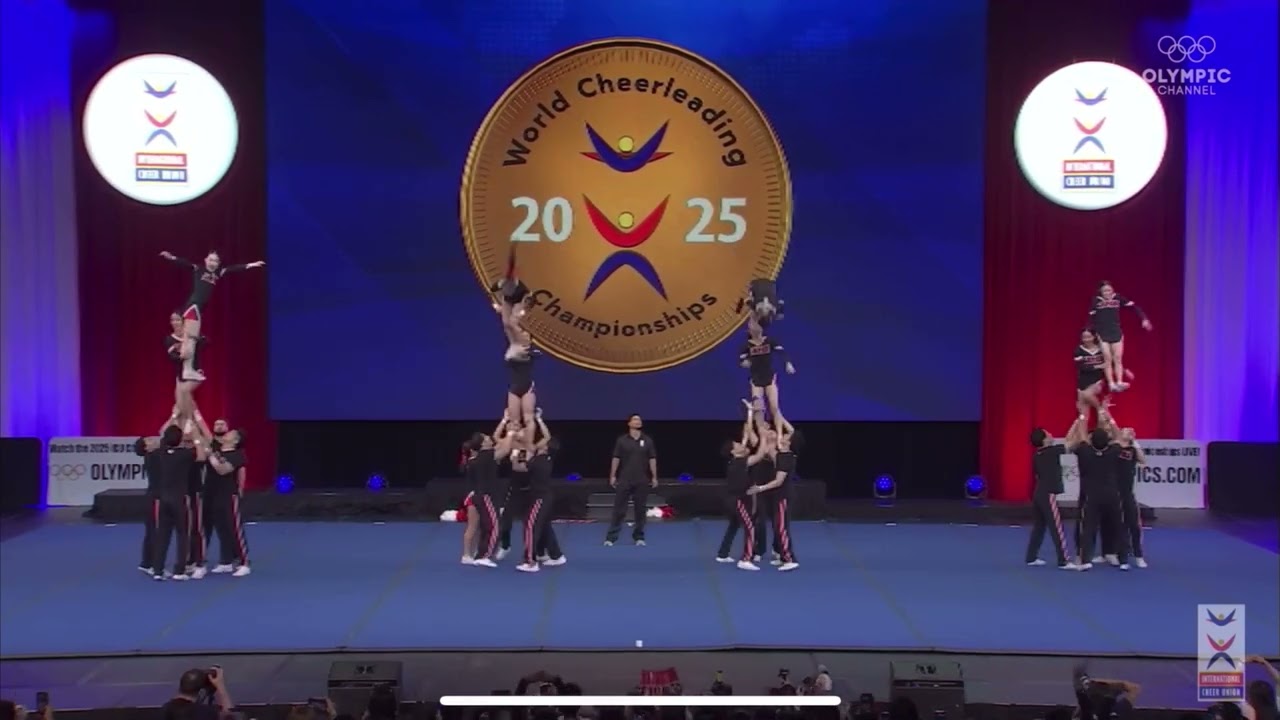 TEAM JAPAN-COED PREMIER/ICU 2025 #cheerleading #porristas #cheerleader #cheer #mexico