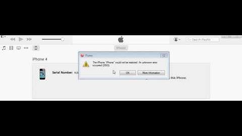 i tune error  3503 need solution