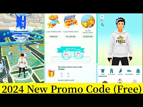 New 😍 Promo Code For 💯 Free Items In Pokemon Go | Fendi Collaboration Pokemon Go Promo Code 2024