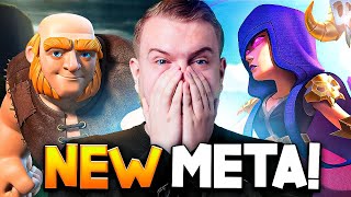 NEW META GIANT GY WITCH DECK IN CLASH ROYALE!