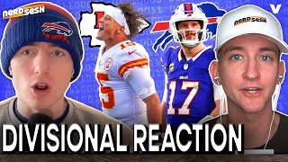 Patrick Mahomes & Chiefs crush Josh Allen & Bills’ dreams, Purdy & 49ers escape Packers | Nerd Sesh