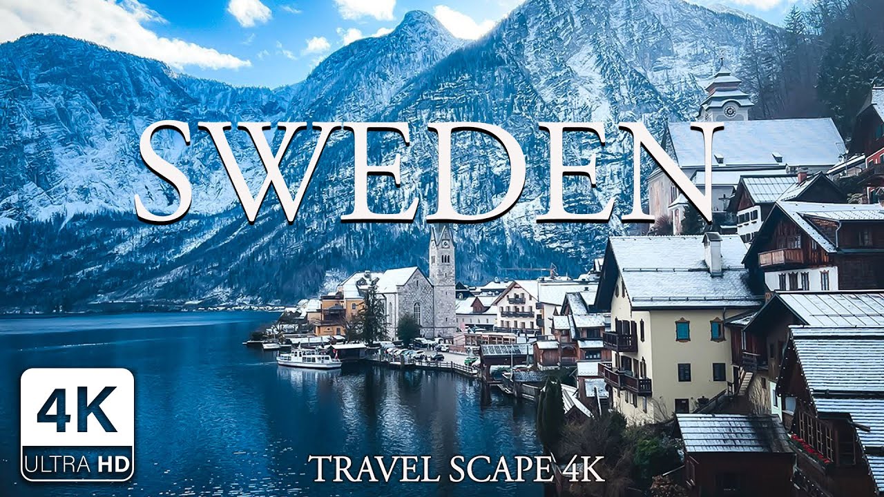 Sweden’s Winter Wilderness 4K ❄️ | Snowy Forests, Frozen Lakes & Tranquil Nordic Ambience