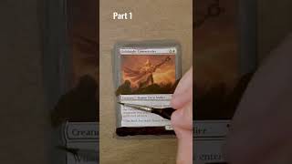 Magic The Gathering - Part 1 #art #altered #mtg #cards #extendingart #shorts #painting #acrylic