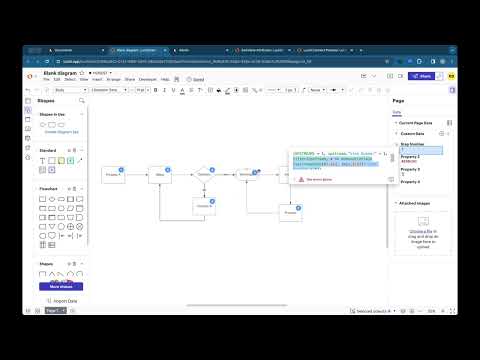 Auto number process steps and branches in Lucidchart
