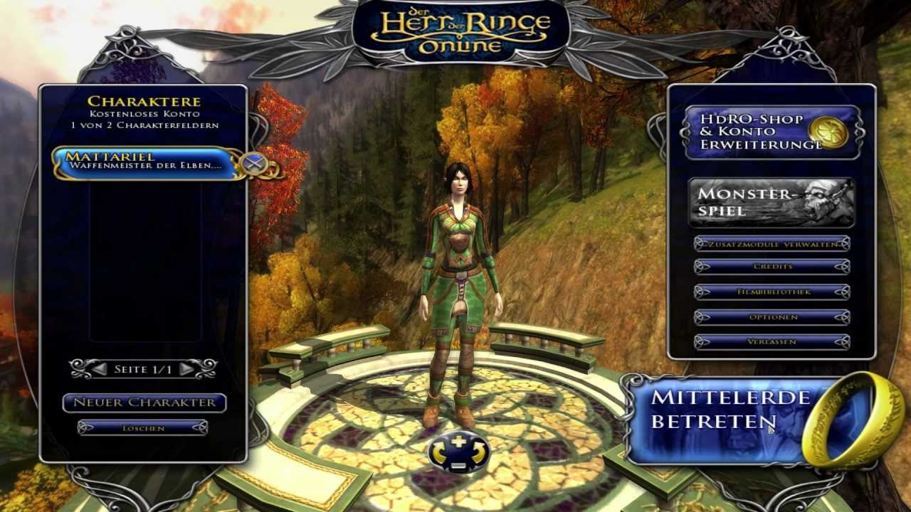Der Herr Der Ringe Online Konto Erstellen Let's Test Herr der Ringe Online #00 [GER] [HD] - Charaktererstellung