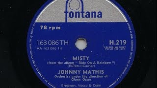 Johnny Mathis 39 Misty 39 1959 78 Rpm Johnny Mathis 39 Misty 39 1959 78 Rpm
