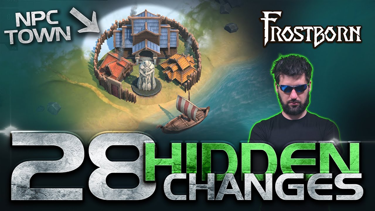 UPDATE 0.6.0! 28 Hidden Changes in the BIGGEST UPDATE Ever to FrostBorn Survival!
