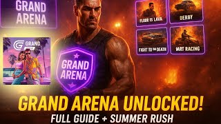 🚀 Finally GRAND ARENA is WORKING in Grand Mobile RP! 🔥 Full Guide + Summer Rush Update