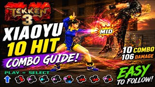 Tekken 3 Xiaoyu 10 Hit Combo Guide | Tekken 3 Game || Tekken 3 Combo Guide  screenshot 4