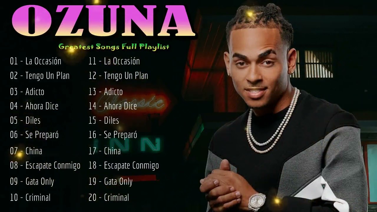 🔥 Ozuna – 🎵 Confident phrasing rides rhythmic Latin grooves shaping bold, dynamic urban pop flair 💫