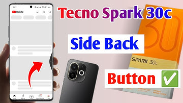 tecno spark 30c 5g side back button setting kaise kare | how to enable navigation gesture button