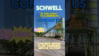 Concrete mixing plant equipmentservice factory