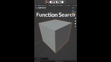 Blender Keyboard Shortcut ➦ Function Search .