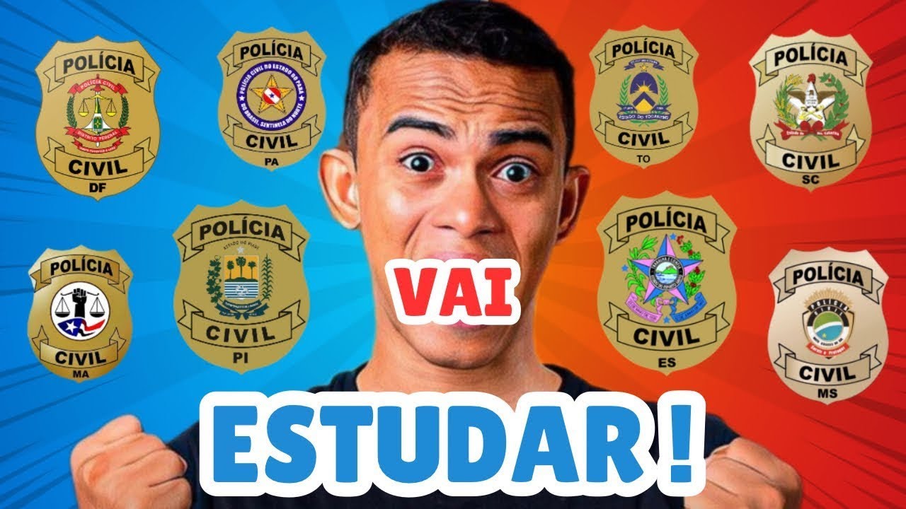 CONCURSOS DE POLÍCIA CIVIL PREVISTOS 2025/2026