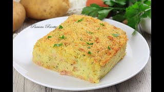 Pizza di patate - la ricetta pugliese