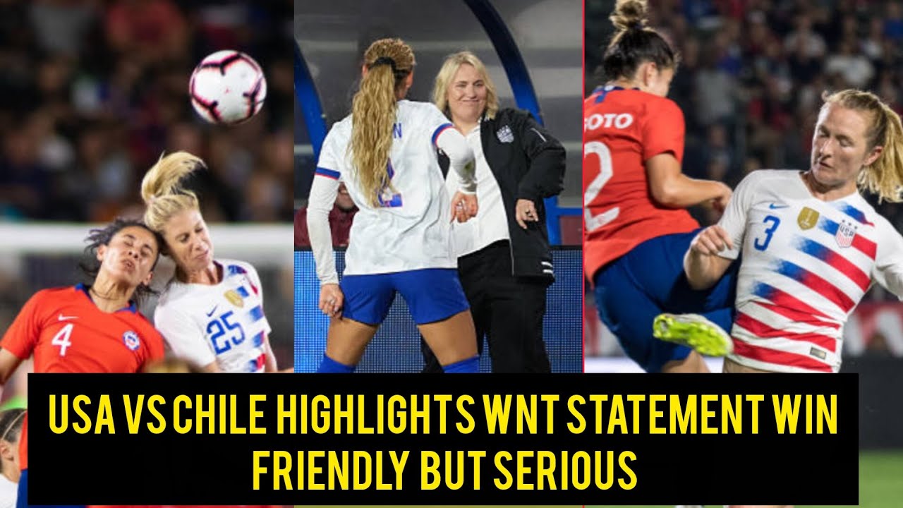 USA vs Chile – Full Match Highlights & All Goals | Women’s Friendly Jan 27, 2026