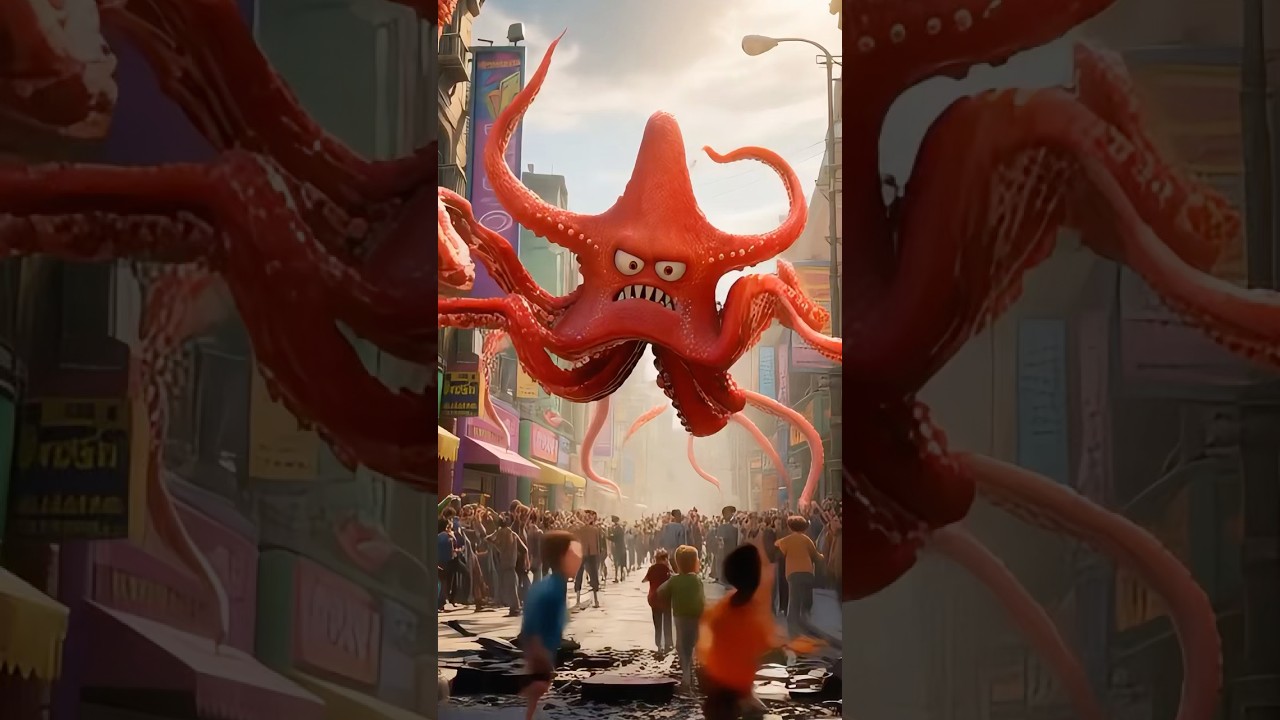 Starfish mutate and attack the city. 