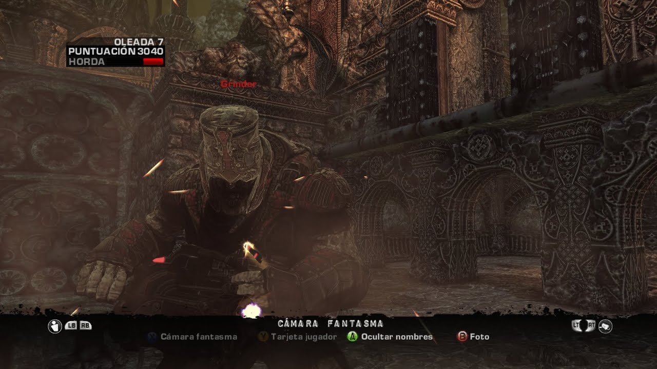 Gears Of War 2 últimas 10 oleadas de horda en "Carretera" 07/05/2023 💪🐱💚🎮