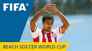 Beach Soccer World Cup BEST GOALS: Pedro MORAN (Paraguay v. Russia) screenshot 3
