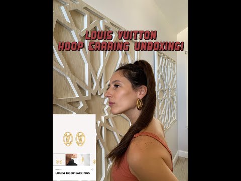 Louis Vuitton Hoops Earrings 