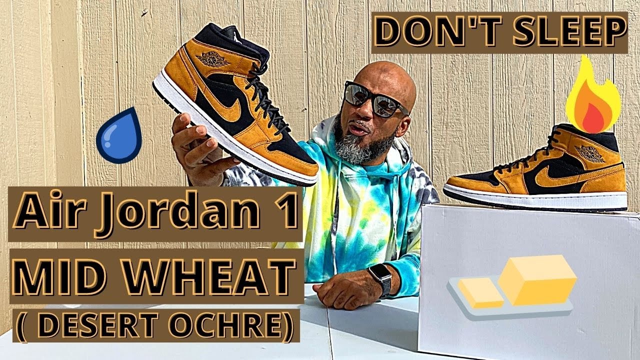 black and wheat jordan 1