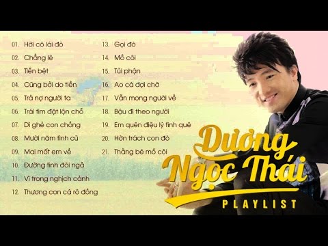 Video Tuyển Tập Những Ca Khúc Hay Nhất - Dương Ngọc Thái - youtube