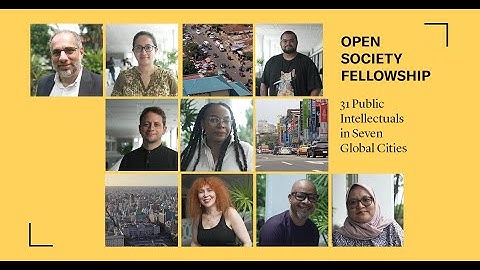Meet the Open Society 2025-2026 Fellows