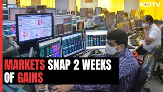 Markets End Lower After 2 Weeks Of Gains | Let's Talk Business