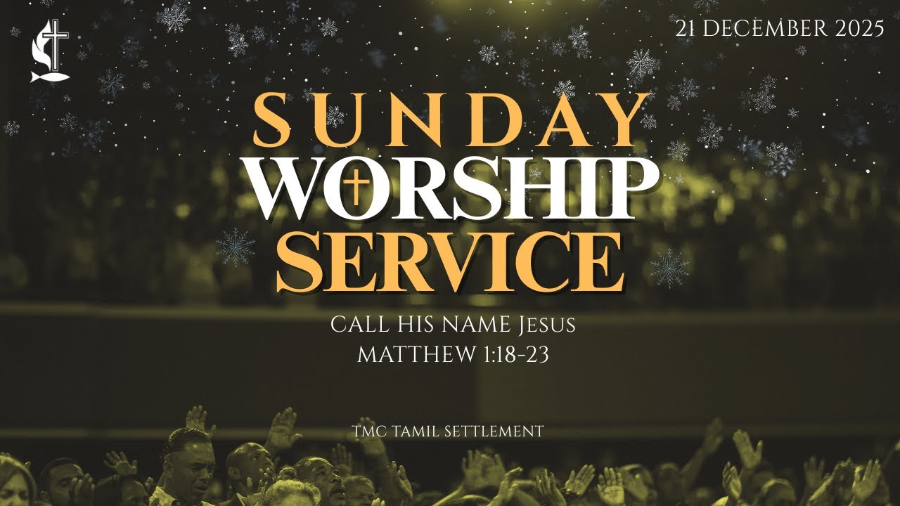 SUNDAY WORSHIP LIVE SERVICE || 21.12.2025 || TMC TAMIL SETTLEMENT