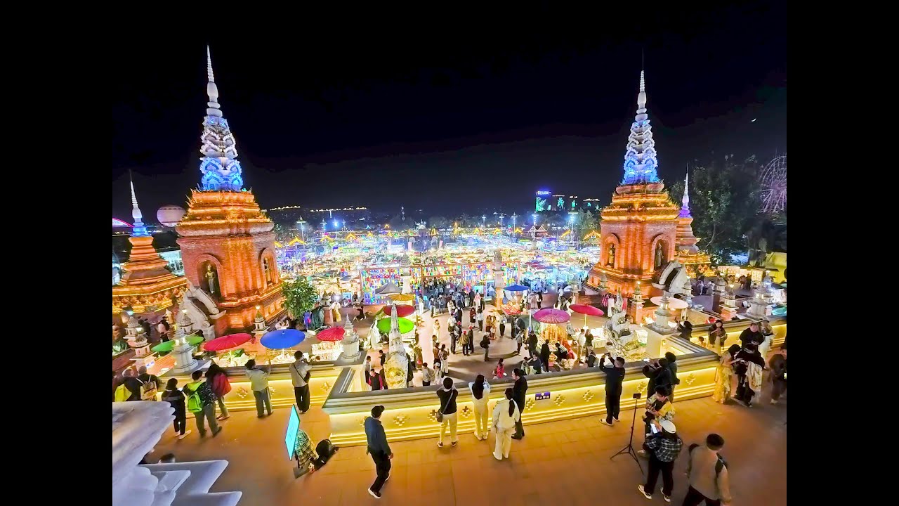 西双版纳之星光夜市