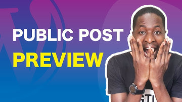 Allow Site Visitors Preview a Draft Post Before It is Published in WordPress | Public Post Preview