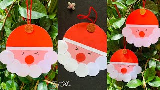 Paper Santa Claus / How to make paper Santa Claus ? / Sithucraft diy cute easy  christmas