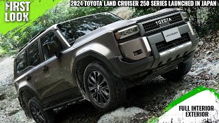 2024 Toyota Land Cruiser 250 Series Launched in Japan - First Look - Full Interior Exterior