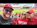 CINCINNATI REDS Baseball with My Family! Vs DETROIT TIGERS