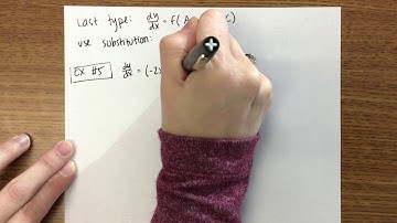 2.5: Solutions by Substitutions (2/2)