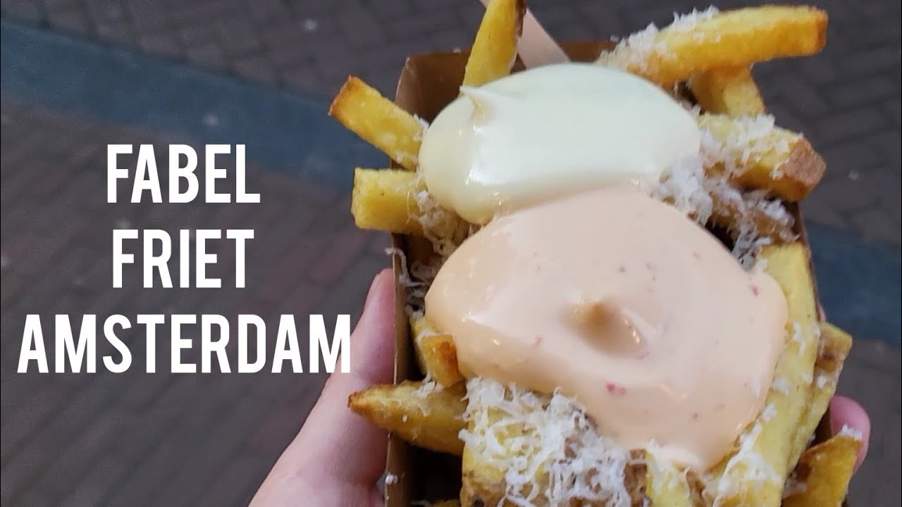 [1 min] Fabel Friet, Amsterdam. One the most famous fried potatoes in ...