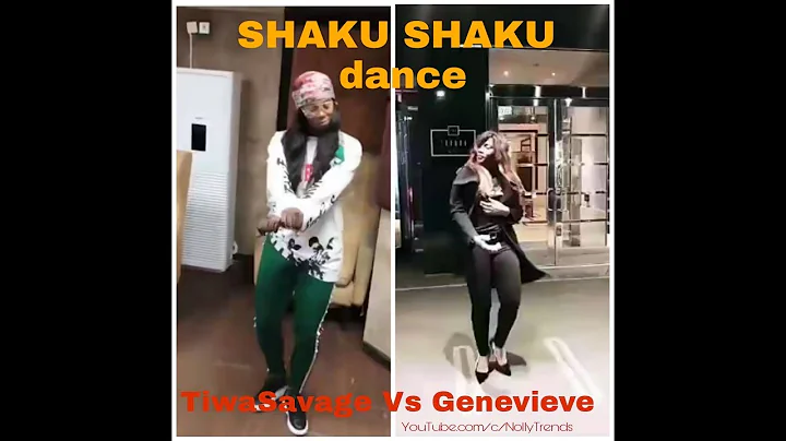 Genevieve VS Tiwa Savage SHAKU SHAKU dance Challenge