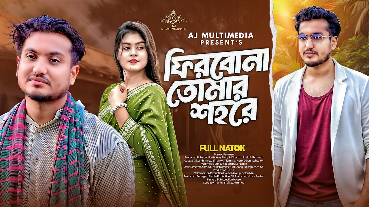 ফিরবোনা তোমার শহরে | Firbo Na Tomar Shohore | Shaikot & Othoi | New Bangla Natok 2026 |Multimedia AJ
